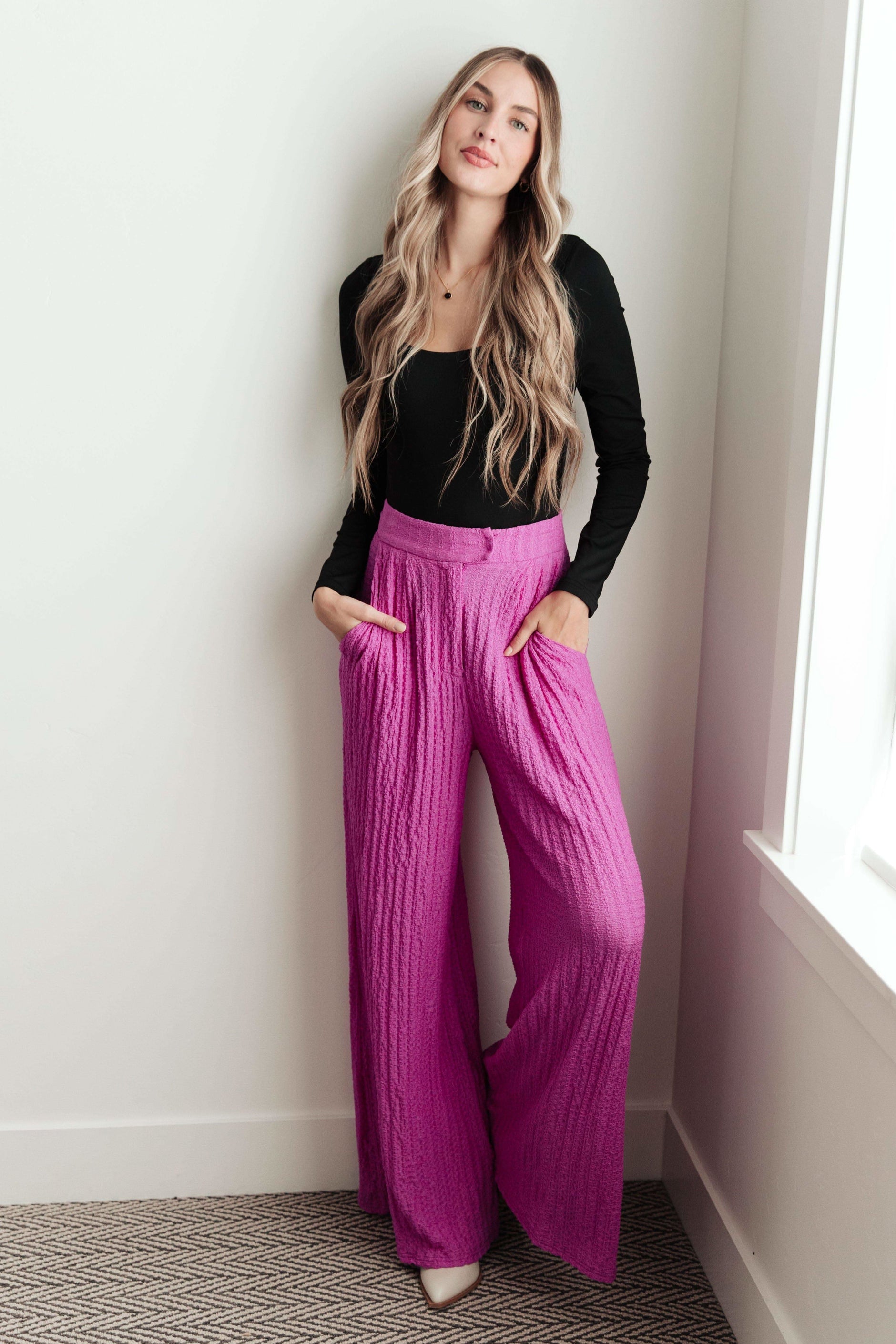 Totally Crazy Still Wide Leg Pants - SwagglyLife Home & Fashion